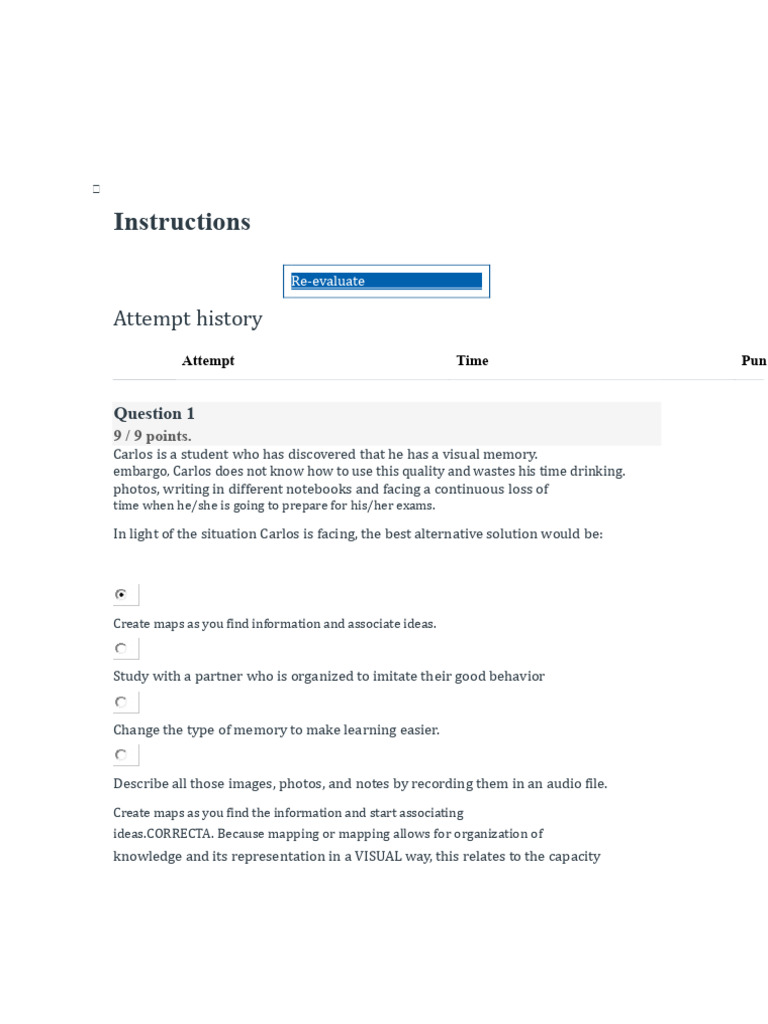 Quiz 2 Week 7 Learning Techniques | PDF | Hierarchy | Knowledge