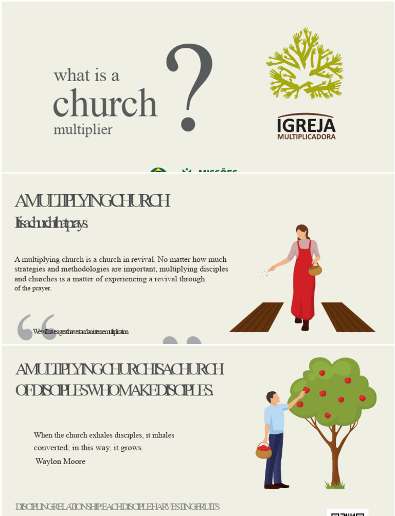 Multiplicator Church | PDF | Disciple (Christianity) | Theology