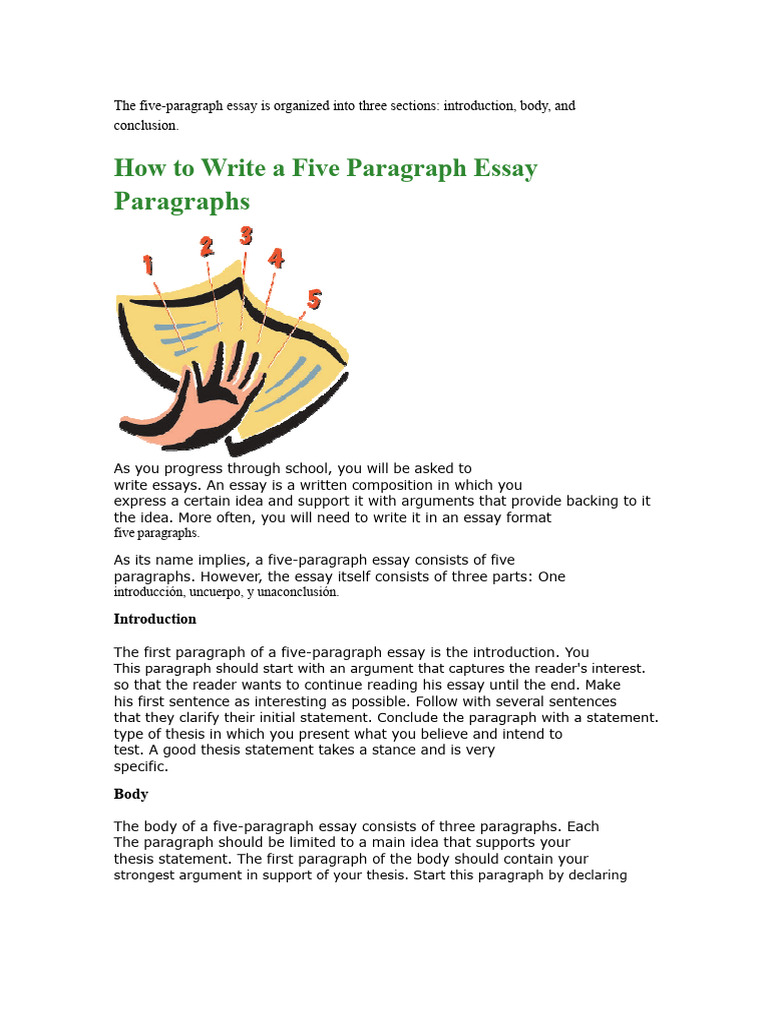 Essay of 5 Paragraphs | PDF | Essays | Paragraph