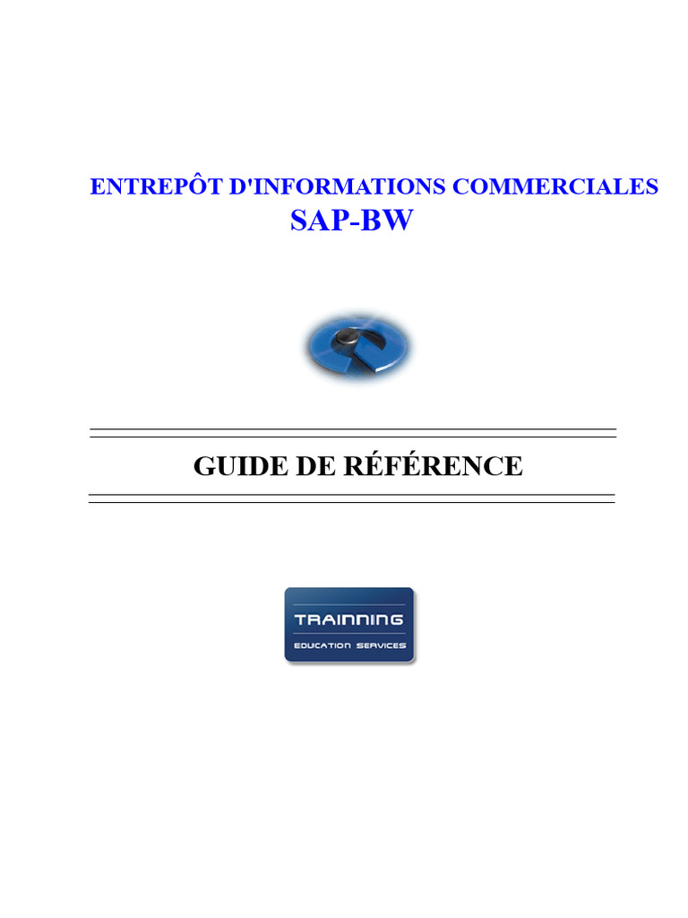Guide de Référence SAP-BW Complet | PDF | Entrepôt de données ...