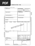 CMR Consignment Note Template | PDF