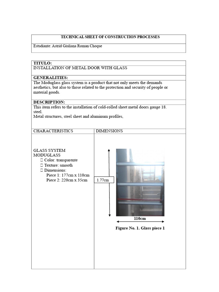 Metal Door Installation Guide | PDF | Welding | Construction