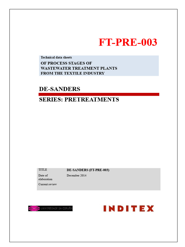 Sand Separator Degreaser | PDF | Anaerobic Digestion | Sewage Treatment