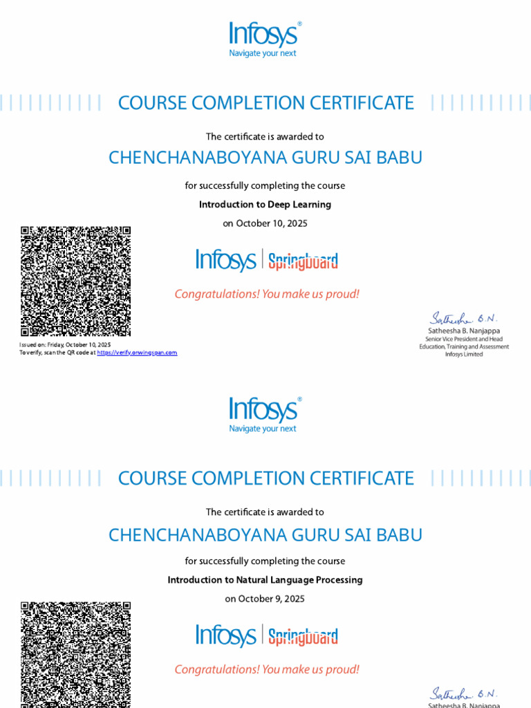 Course Completion Certificates Overview | PDF