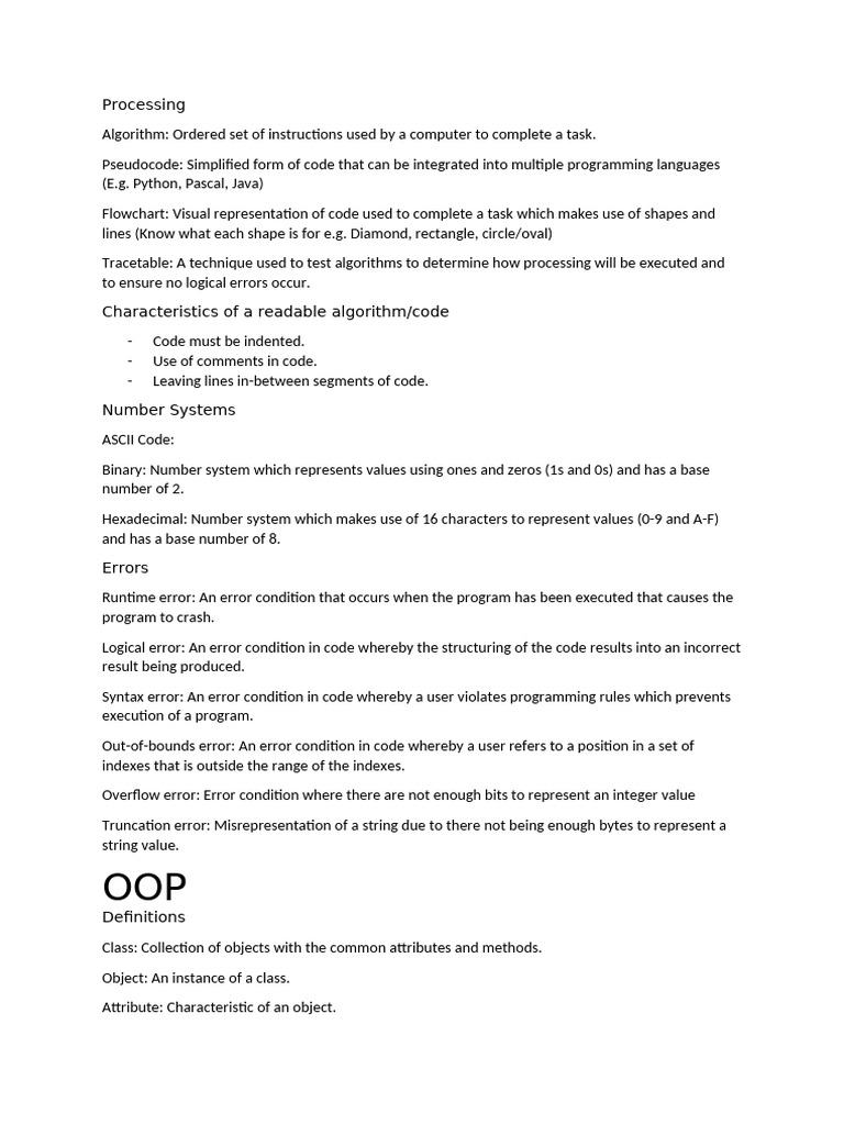 Question 5 Notes For IT Students | PDF | Method (Computer Programming ...