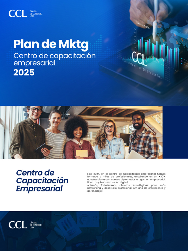 Plan de Marketing 2025 para Capacitación Empresarial | PDF | Business ...