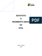 Estatuto e Regimento Geral Da UFAL