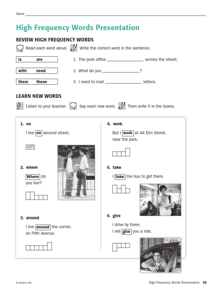Units 9 & 10 - Inside The USA Practice Book | PDF