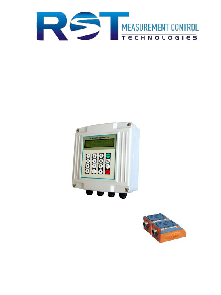 TUF-2000S Ultrasonic Flow Meter Manual | PDF | Flow Measurement | Pipe ...