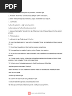 Code Red Emergency Procedures Guide | PDF | Cardiopulmonary ...