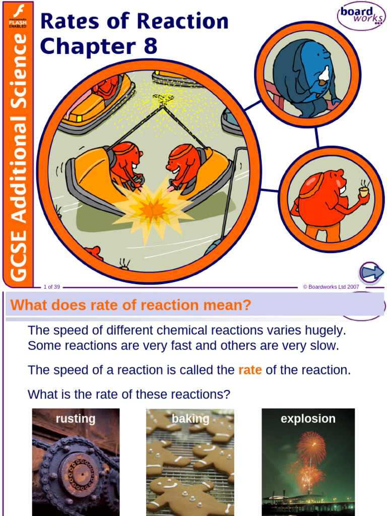 Ch8 Rates of Reation.ppt | PDF | Catalysis | Reaction Rate