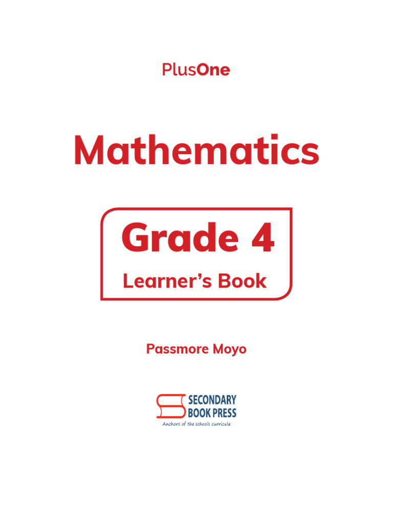 Grade 4 Mathematics Learner's Book | PDF | Elementary Mathematics ...