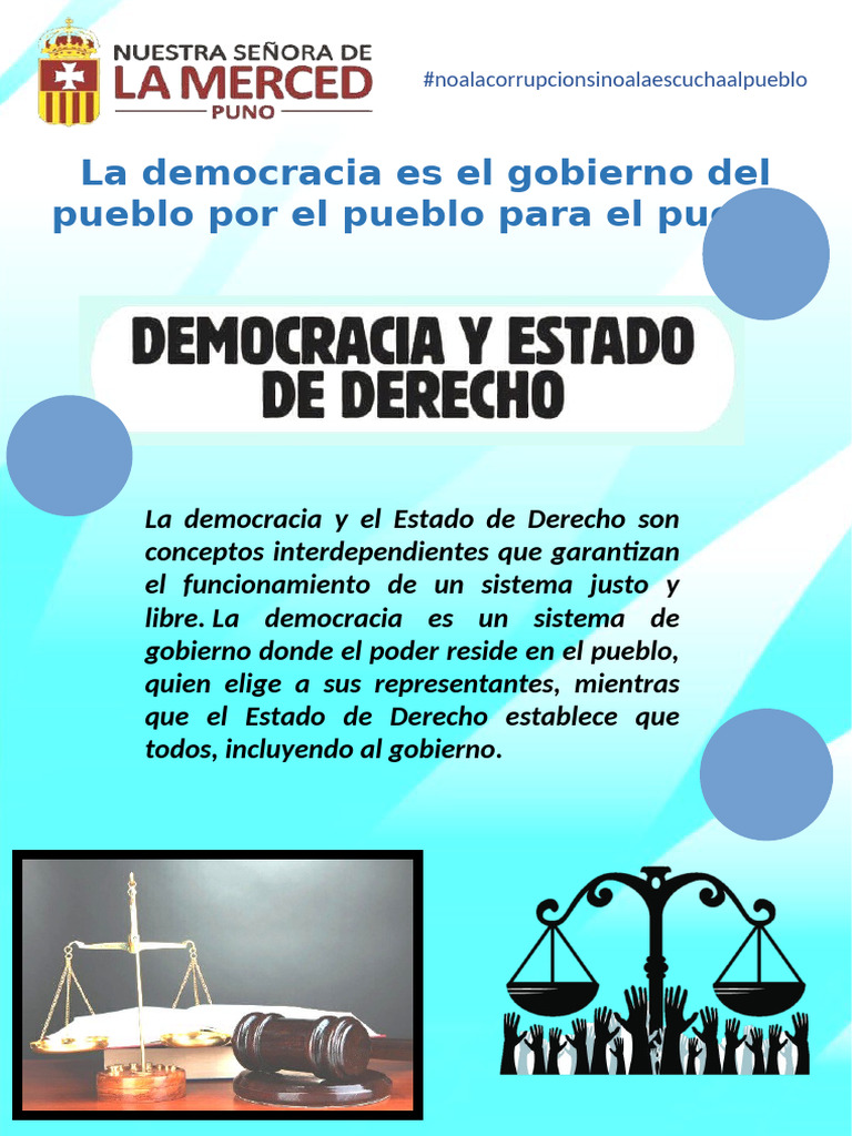 Democracia y Estado de Derecho: Claves | PDF