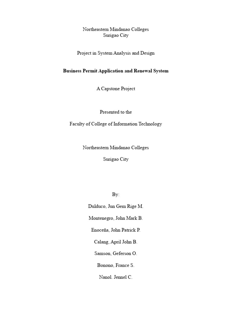 Capstone 101 | PDF | Software Development Process | Computing