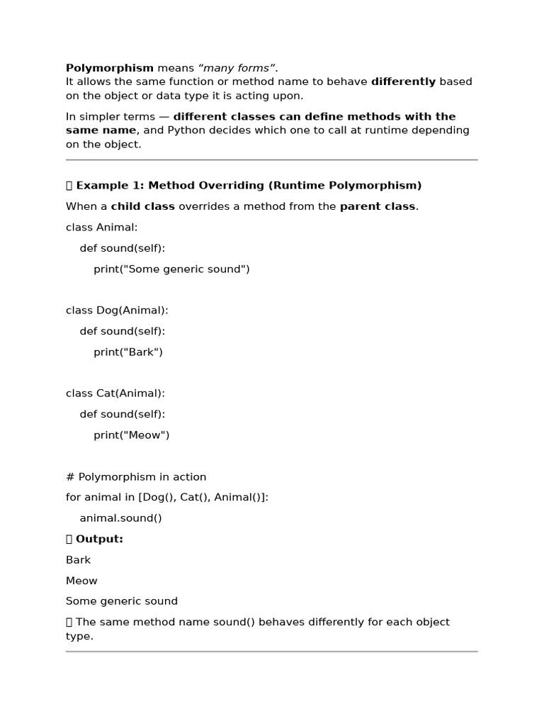 Polymorph Is M | PDF
