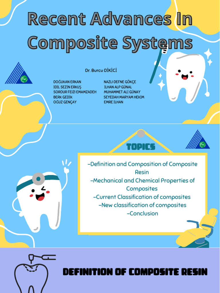 Advances in Composite Resin Systems | PDF | Dental Composite ...
