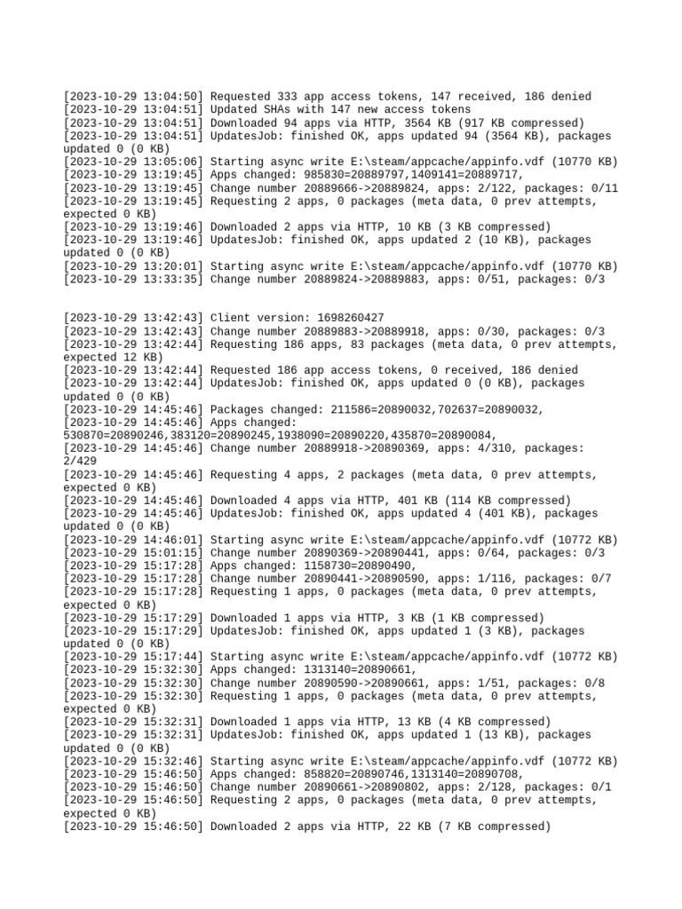 Appinfo Log - Previous | PDF | Online Services | Telecommunications