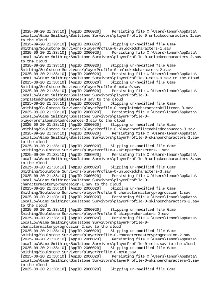 Cloud Log - Previous | PDF | Software | Computing