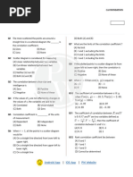 B.Sc. Mathematics Statistics Syllabus | PDF | Correlation And