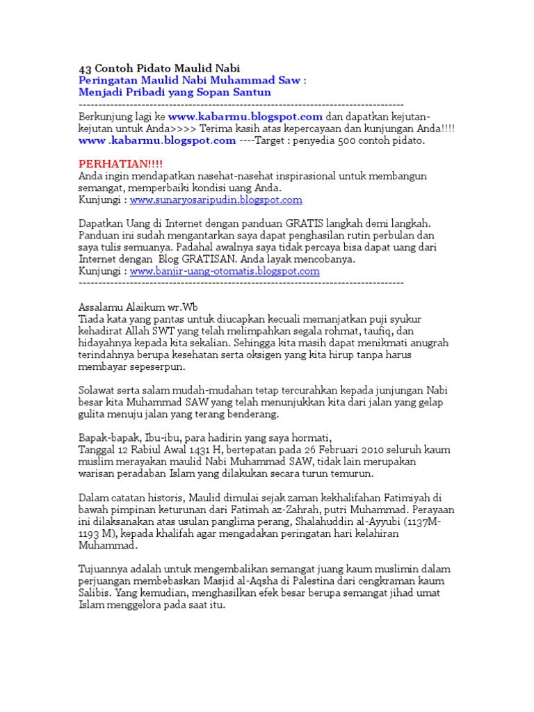 Contoh Pidato Tentang Kesetaraan Gender // Kumpulan Contoh