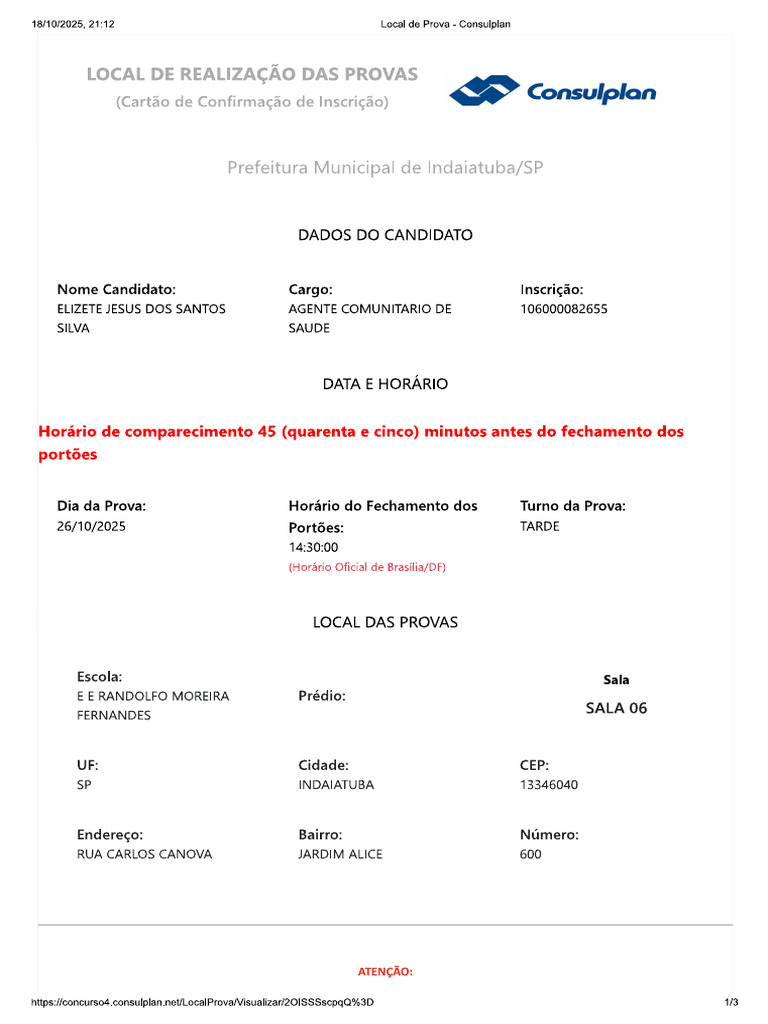 Prova | PDF