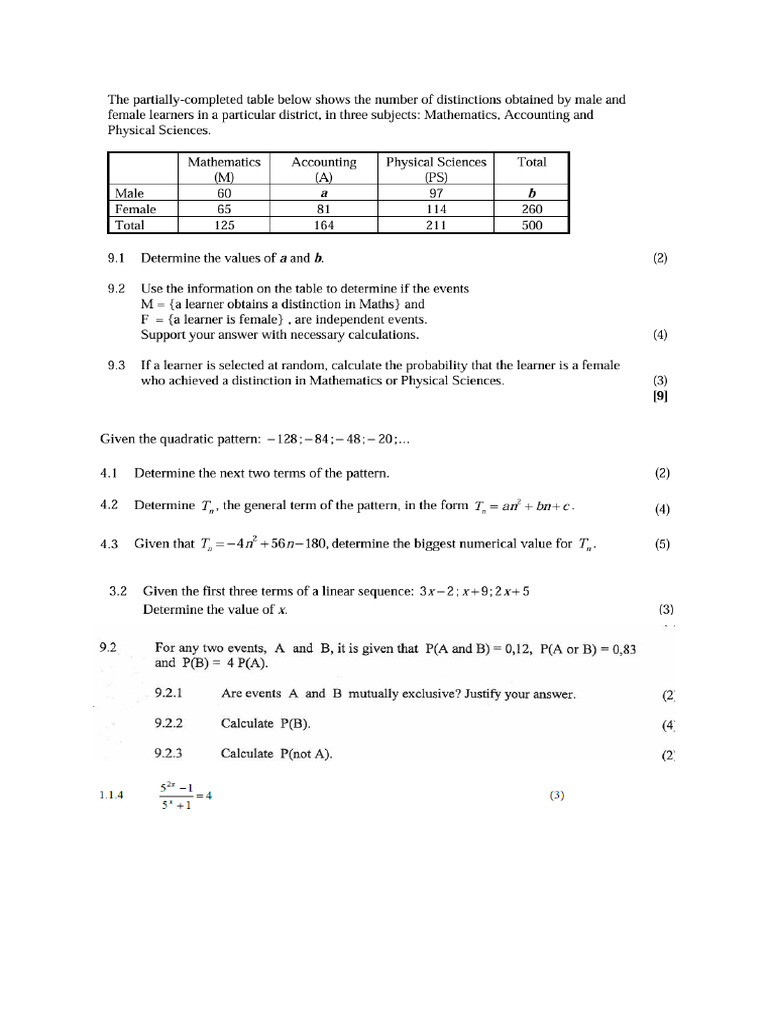 Revision2 P 1 | PDF