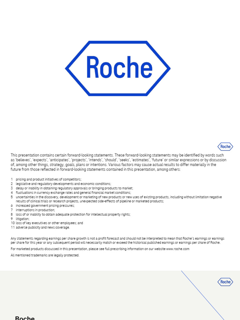 Roche Axelios 1: YTD Sep 2025 Update | PDF | Medical Specialties ...