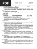 Meha Desai Resume