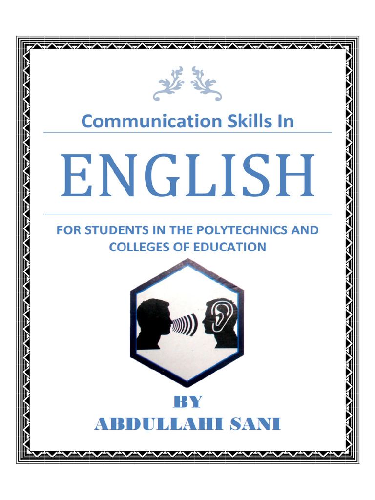 English Communication Skills | PDF
