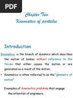 Kinematics of A Particle All