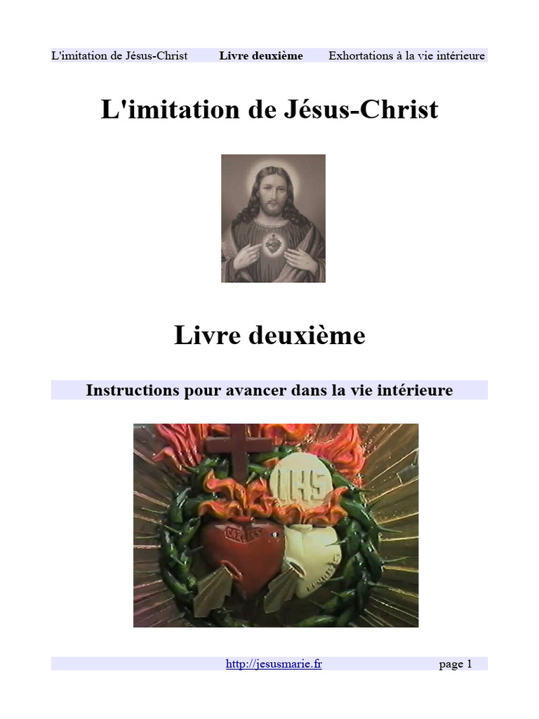 Exhortations pour la vie intérieure chrétienne | PDF | Dieu | Amour