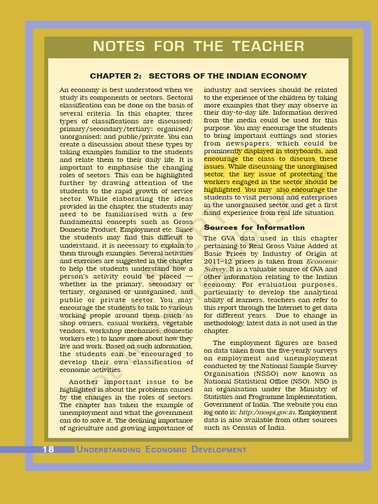 Understanding Indian Economic Sectors | PDF | Gross Domestic Product ...