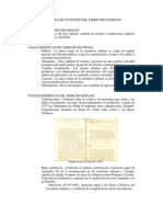 Esquema Del Derecho Indiano