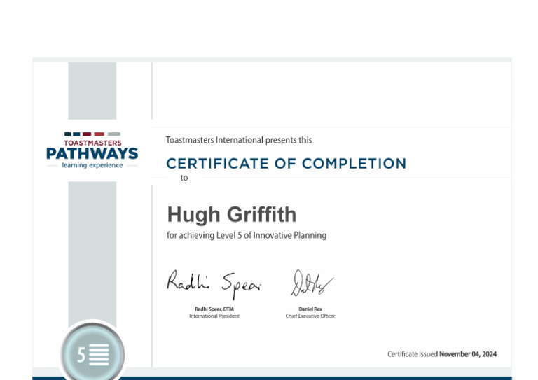 Pathways Certificate | PDF