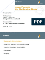 Tools For Success: Financial Management in Challenging Times