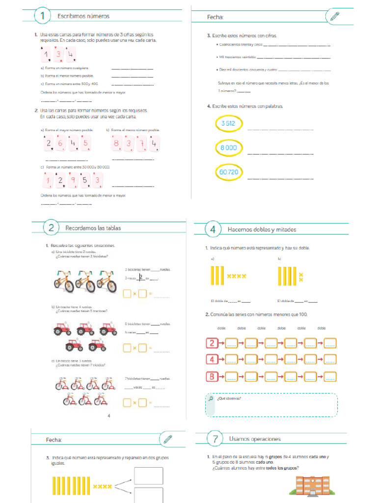 Remote Learning. Mate. Innovamat. U1 | PDF