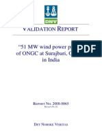 Project on ONGC Validation