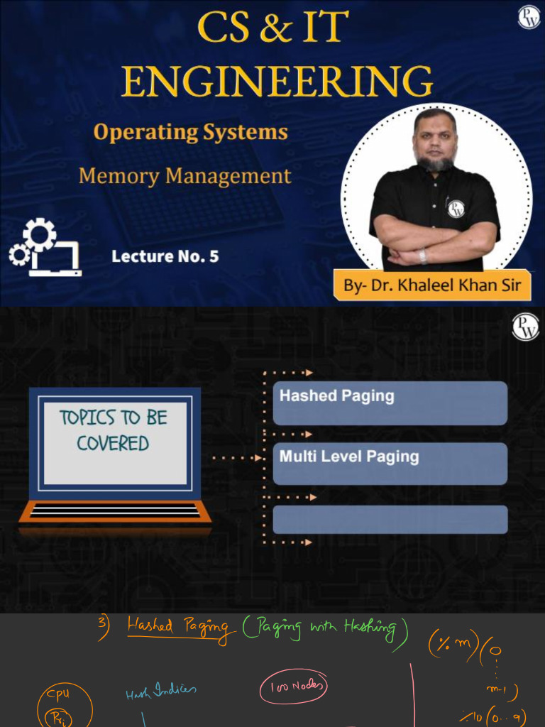 Memory Management 05 - Class Notes | PDF