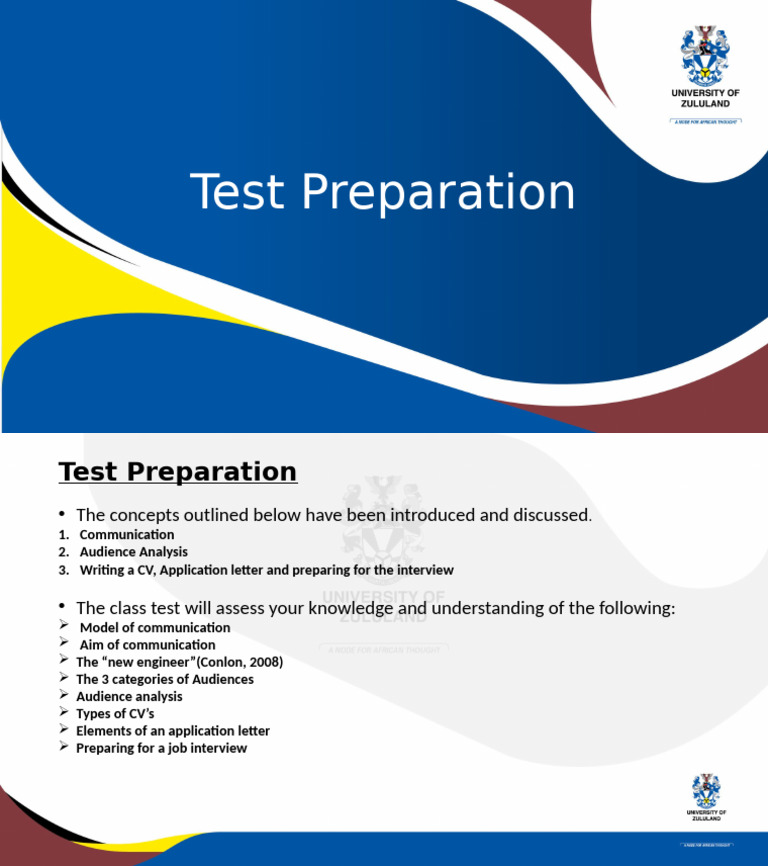 Test Prep: Communication & Job Skills | PDF