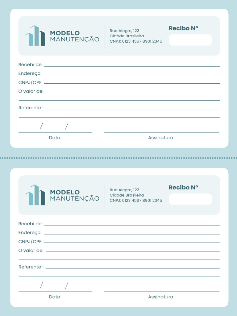 Modelo de Recibo 2 | PDF