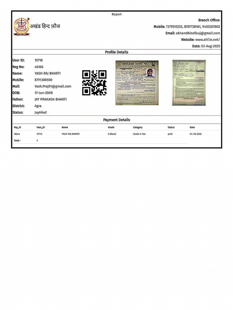 Ahf Yash | PDF