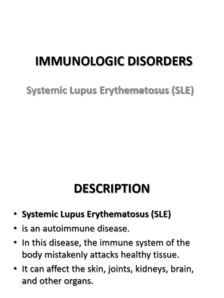 Understanding Systemic Lupus Erythematosus | PDF | Sexually Transmitted ...