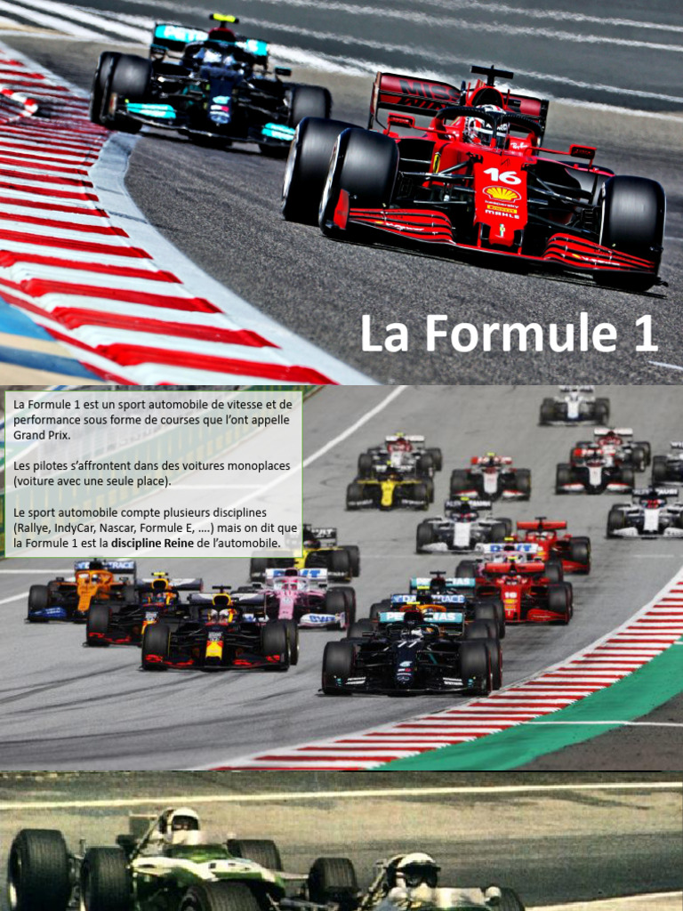 Histoire et enjeux de la Formule 1 | PDF | Formule 1 | Sport mécanique