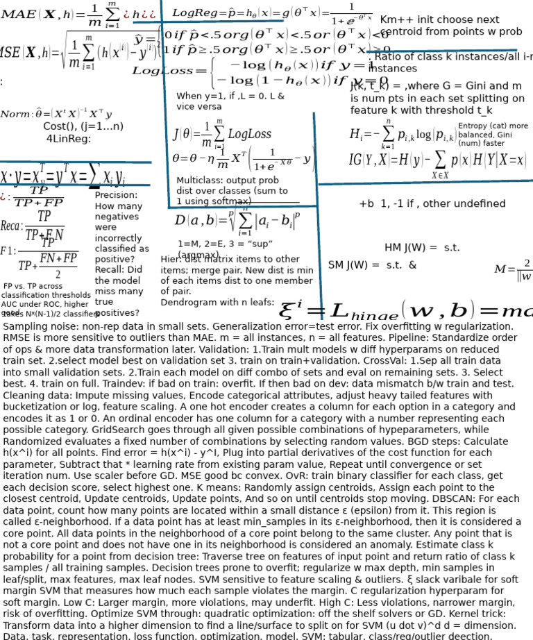 Machine Learning Metrics and Techniques | PDF