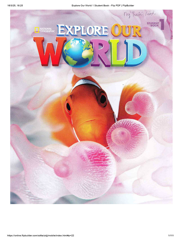 Explore Our World 1 Student Book PDF | PDF