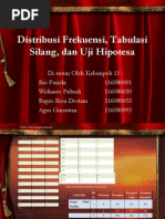 Download Distribusi Frekuensi Tabulasi Silang Dan Uji Hipotesa by Muhammad Ihsan Nugraha SN94676885 doc pdf