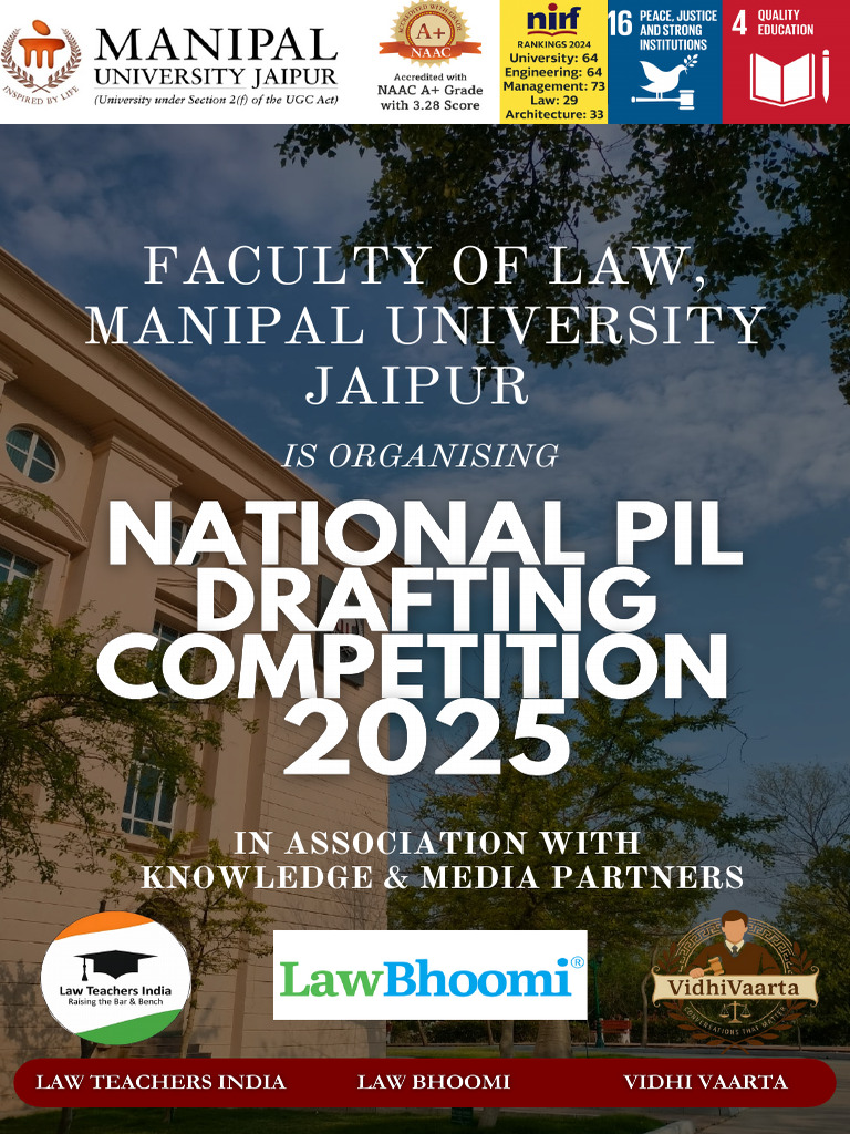 National PIL Drafting Competition, 2025 | PDF