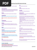 Writing Effective HPI for Patients | PDF | Headache | Migraine