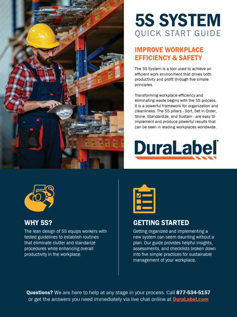 Optimize Workplace Efficiency with 5S | PDF | Occupational Safety And ...