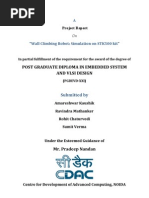 Download Wall Climbing Robot Report by Ravindra Mathanker SN94679441 doc pdf